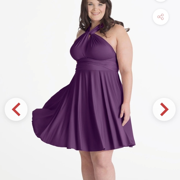 Henkaa Sakura Midi Convertible Infinity Dress - Picture 4 of 6